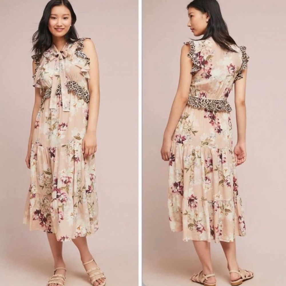 Anthropologie Sunrise Sedona Maxi Dress Size 0